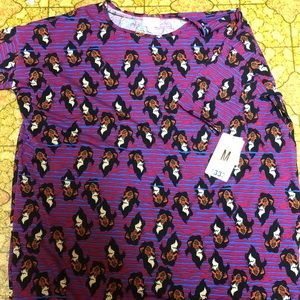 BNWT LuLaRoe Disney Scar Irma size M